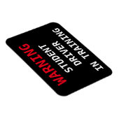 Studentenrijder, automagneet magneet (Rechterzijde)