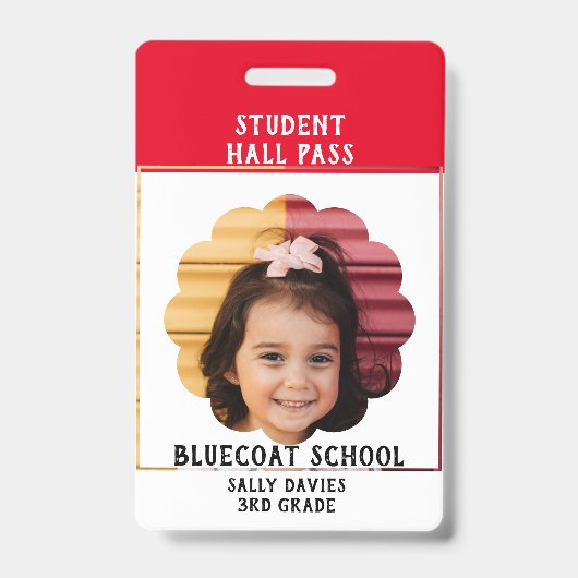 studententoiletpas school Badge (Voorzijde)
