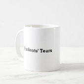 "Studententranen" De Mok van de leraar (Voorkant links)