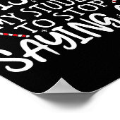 Students Saying 6-7 67 Six Seven Funny Teacher Chr Poster (Hoek)