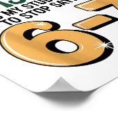 Students Saying 6-7 67 Six Seven Funny Teacher Chr Poster (Hoek)