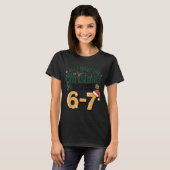 Students Saying 6-7 67 Six Seven Funny Teacher Chr T-shirt (Voorkant volledig)
