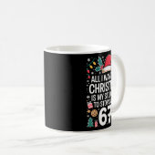 Students Saying 6-7 Funny Six Seven Teacher Christ Koffiemok (Voorkant rechts)