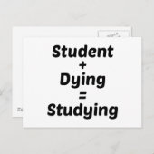 Studie Briefkaart (Voorkant / Achterkant)