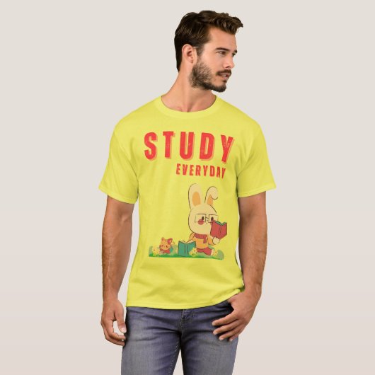 Studie Bunny T-shirt (Voorkant volledig)