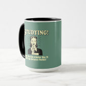 Studie: Doodtijd Mok (Voorkant links)