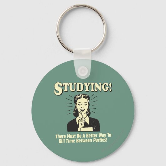 Studie: Doodtijd Sleutelhanger (Voorkant)