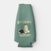 Studie: Drink en slapend Flesjeskoeler (Voorkant)