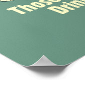 Studie: Drink en slapend Poster (Hoek)