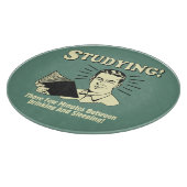 Studie: Drink en slapend Snijplank (Hoek)