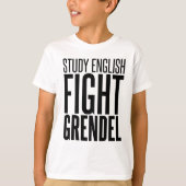 Studie Engels, Fight Grendel T-shirt (Voorkant)