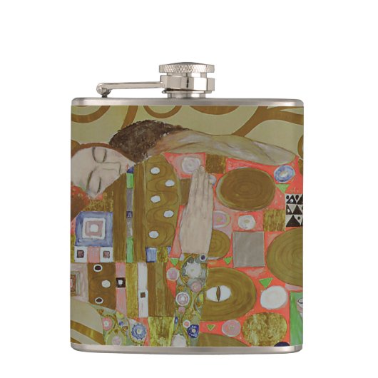 Studie for Fulfillment, c.1905-09 (w/c & gold op p Heupfles (Voorkant)