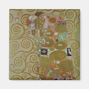Studie for Fulfillment, c.1905-09 (w/c & gold op p Magneet