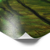 Studie in het zwart en groen door John White Alexa Foto Afdruk (Hoek)