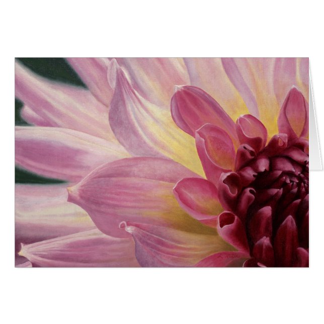 "Studie in roze" (Voorkant Horizontaal)