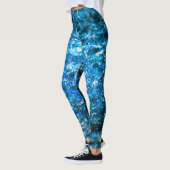 Studie in Waterverf - Blauw Leggings (Links)