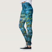 Studie in Waterverf - Geel Leggings (Links)