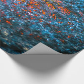 Studie in waterverf - Oranje Cadeaupapier (Hoek)