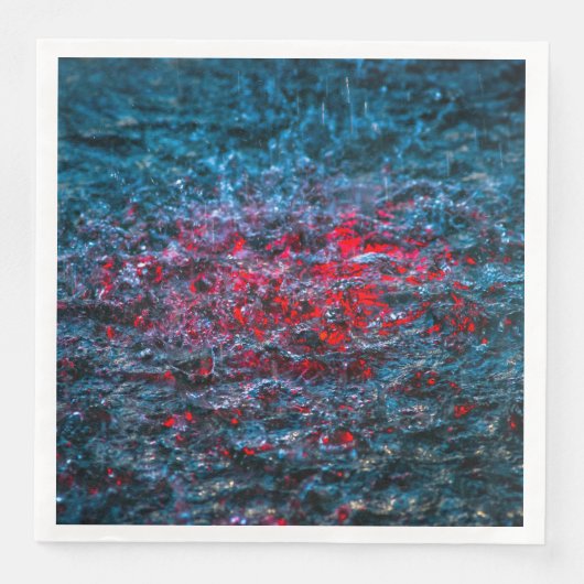 Studie in waterverf - Rood Servet (Voorkant)