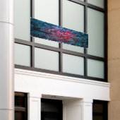 Studie in waterverf - Rood Spandoek (Buitenkant Gebouw)