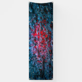 Studie in waterverf - Rood Spandoek (Verticaal)