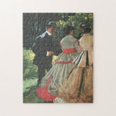 Studie Le dé jeuner sur l'herbe Monet Fine Art Legpuzzel (Verticaal)