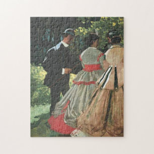 Studie Le dé jeuner sur l'herbe Monet Fine Art Legpuzzel