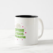 Studie Mok Voor College Meisjes Met Koffie En Chao (Voorkant rechts)