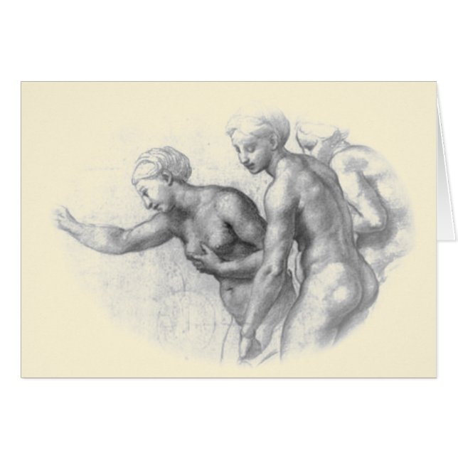 Studie naar de 3 Graces - Raphael (Voorkant Horizontaal)