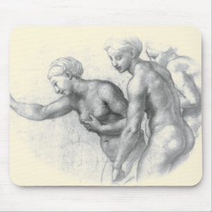 Studie naar de 3 Graces - Raphael mousepad Muismat