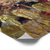 Studie naar de corruptie van de heer Nicholas II Poster (Hoek)