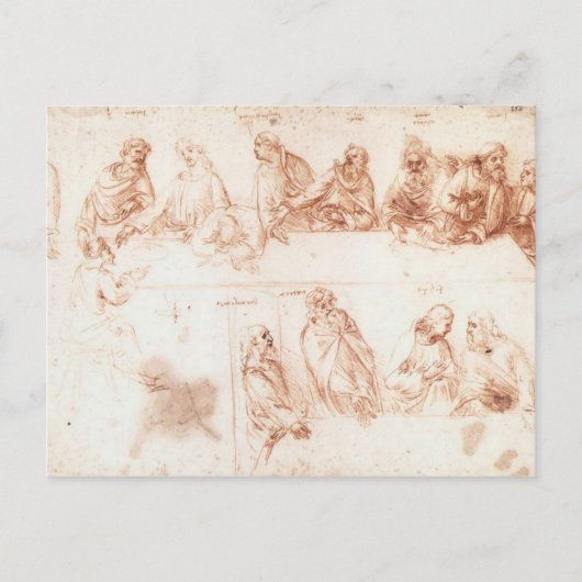 Studie naar de laatste kever briefkaart (Voorkant)