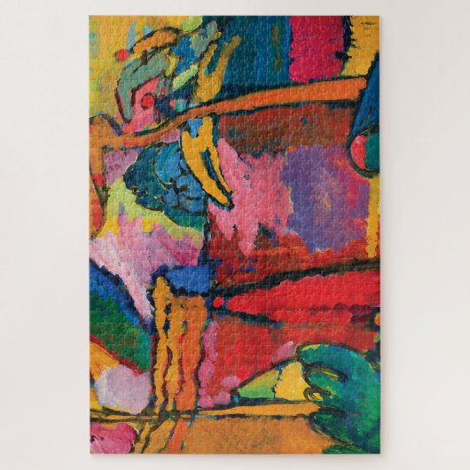 Studie naar de verbetering V door Wassily Kandinsk Legpuzzel (Verticaal)