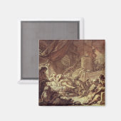 Studie naar een gevangeniswezen magneet (Voorkant / Achterkant)