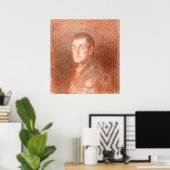 Studie naar een ruiterportret poster (Thuiskantoor)