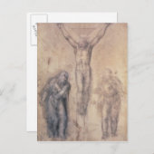 Studie naar een vaste locatie briefkaart (Voorkant / Achterkant)