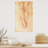 Studie naar een vaste locatie poster (Keuken)