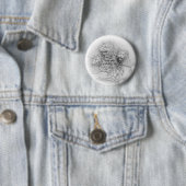 Studie naar het beeld van Lion - Pierre Jacques-kn Ronde Button 5,7 Cm (In situ)