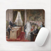 Studie naar het burgerlijk huwelijk muismat (Met muis)