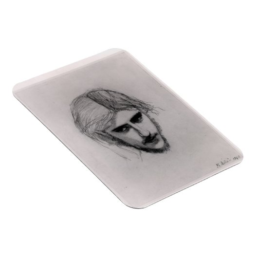 Studie naar het hoofd van Ferdinand voor Ferdinand Magneet (Rechterzijde)