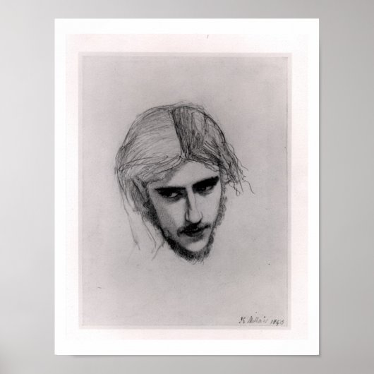 Studie naar het hoofd van Ferdinand voor Ferdinand Poster (Voorkant)