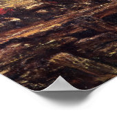 Studie naar het luippaard poster (Hoek)