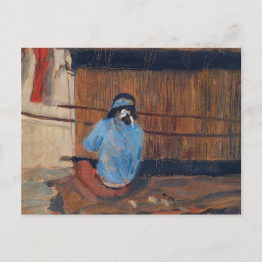 Studie naar Hopi Weaver van Maynard Dixon Briefkaart (Voorkant)