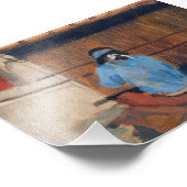 Studie naar Hopi Weaver van Maynard Dixon Foto Afdruk (Hoek)