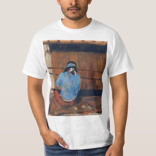 Studie naar Hopi Weaver van Maynard Dixon T-shirt (Voorkant)