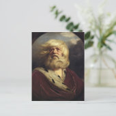Studie naar King Lear - Joshua Reynolds Briefkaart (Staand voorkant)