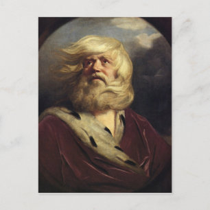 Studie naar King Lear - Joshua Reynolds Briefkaart
