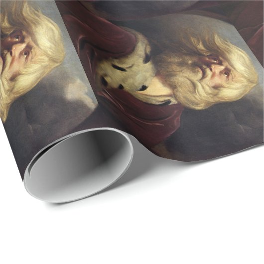 Studie naar King Lear Wrapping Paper Cadeaupapier (Rol Hoek)