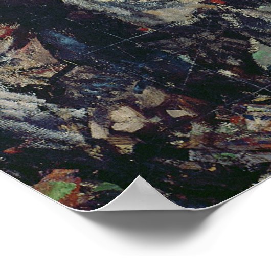 Studie naar "Le 14 Juillet 1880", 1880-84 Poster (Hoek)