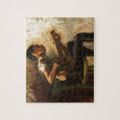 Studie naar Negro Boy Dancing Legpuzzel (Verticaal)